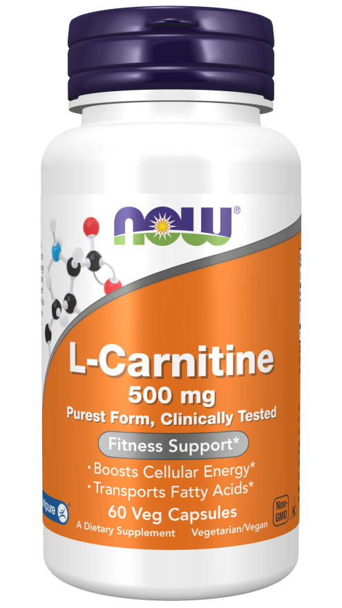 L-карнитин L-CARNITINE 500 мг 180 капсул для мужчин и женщин