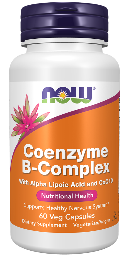 Коэнзим CoQ10 с витаминами В и С, 60 капсул