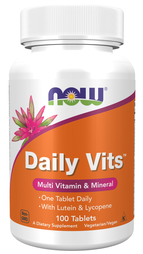 Мультивитамины Дэйли Витс Daily Vits Multi Нау 100 таблеток